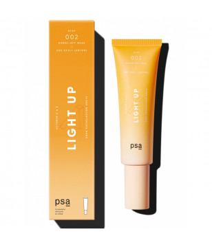 Маска осветляющая для лица с витаминами C и E Light Up Vitamin C & E Flash Brightening Mask PSA, 50