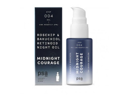 Олія нічна з ретинолом Midnight Courage Rosehip & Bakuchiol Retinol Night Oil PSA, 15 мл