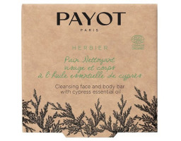 Мило для обличчя й тіла з ефірною олією кипариса Herbier Face & Body Cleansing Bar Payot, 85g