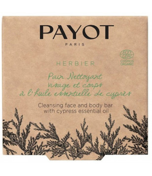 Мыло для лица и тела с эфирным маслом кипариса Herbier Face & Body Cleansing Bar Payot, 85g