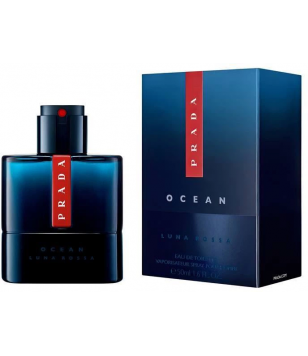 Prada Туалетна вода чоловіча Luna Rossa Ocean, 50 мл