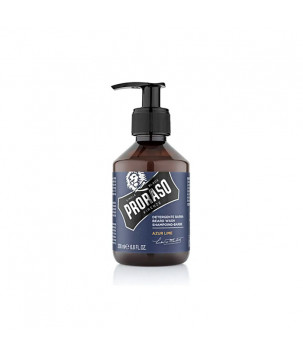 Proraso Шампунь для бороди Azur Lime Beard Wash, 200 мл