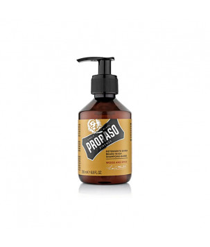 Proraso Шампунь для бороди Wood & Spice Beard Wash, 200 мл