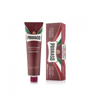 Proraso Крем для гоління для жорсткої щетини Shaving Cream Tube Nourish Sandalwood, 150 мл