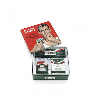 Proraso Набір Classic Shaving Metal Green Gino