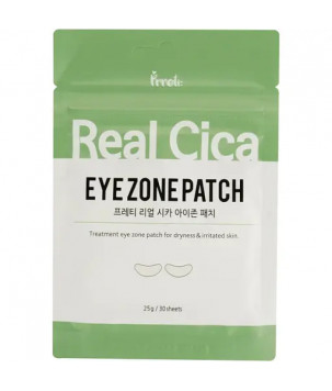 Тканинні патчі для зони навколо очей Real Cica Eye Zone Patch Prreti, 30шт