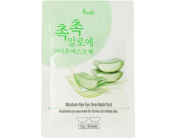 Тканинні патчі для зони навколо очей Moisture Aloe Eye Zone Mask Pack Prreti, 30шт
