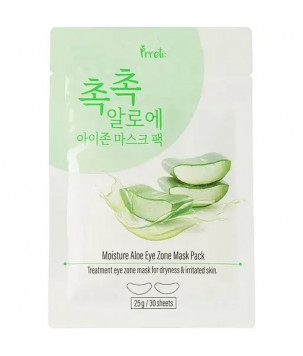 Тканинні патчі для зони навколо очей Moisture Aloe Eye Zone Mask Pack Prreti, 30шт