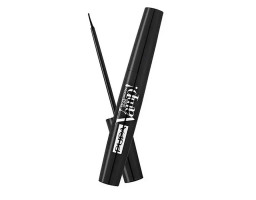 Підводка для очей водостійка з ультратонким пензлем Vamp Professional Liner Pupa 100 black, 4.5 мл