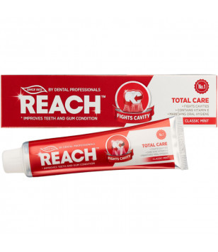 Зубная паста "Полный уход и защита от кариеса. Классическая мята" Total Care Classic Mint REACH, 150