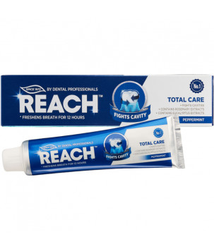 Зубна паста "Повний догляд та захист від карієсу. Перечна м'ята" Total Care Peppermint REACH, 150г