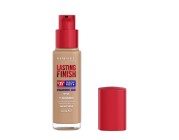 Тональна основа Lasting Finish Full Coverage Lightweight Foundation Rimmel London (200) Soft Beige, 30 мл