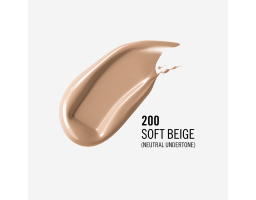 Тональна основа Lasting Finish Full Coverage Lightweight Foundation Rimmel London (200) Soft Beige, 30 мл