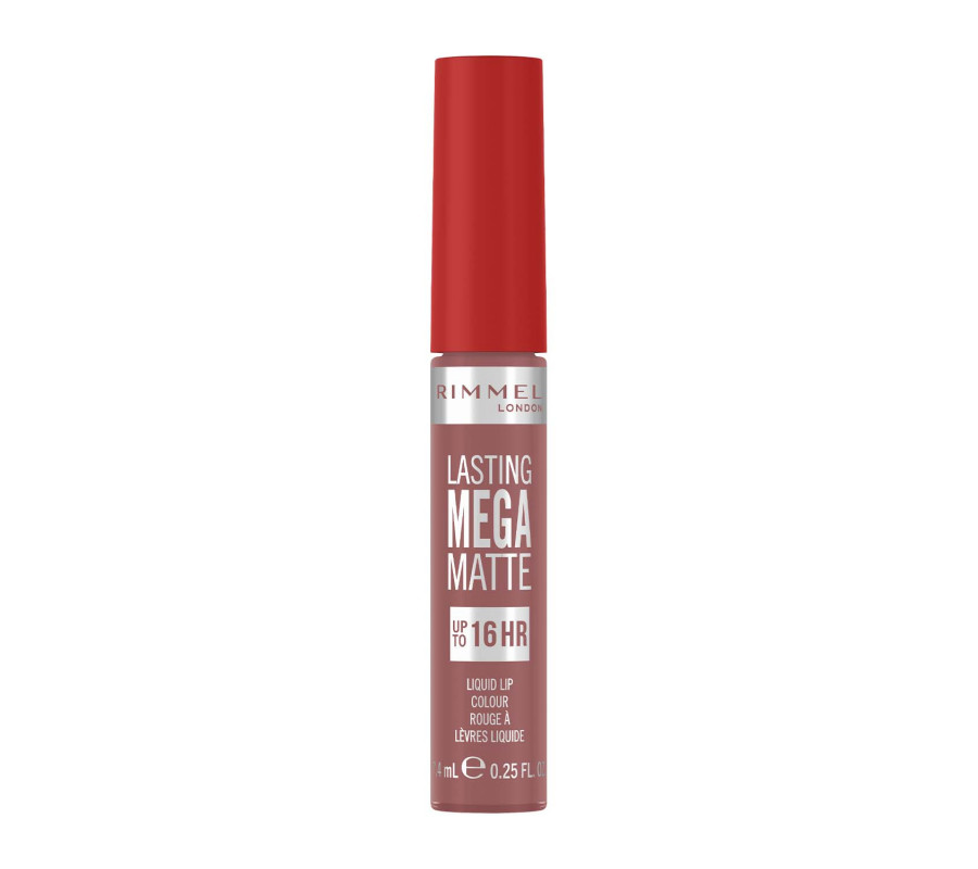 Жидкая матовая помада для губ Mega Matte Liquid Lip Colour Rimmel London (110) Blush, 7.4 мл