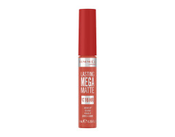 Жидкая матовая помада для губ Mega Matte Liquid Lip Colour Rimmel London (600) Coral Sass, 7.4 мл