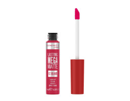 Жидкая матовая помада для губ Mega Matte Liquid Lip Colour Rimmel London (910) Fuchsia Flush, 7.4 м
