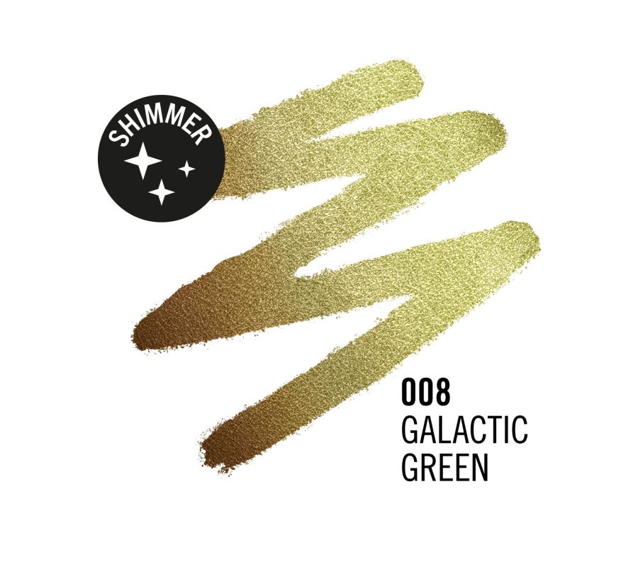 Тіні у стіку для повік Wonder'Last Shadow Sticks Rimmel London 008 (Galactic Green), 1.64 г