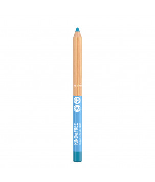 Олівець для очей Kind & Free Clean Eye Definer Rimmel London (06) Anime Blue, 1.1 г