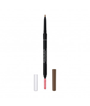Олівець для брів зі щіточкою Brow Pro Micro Rimmel London (002 Soft Brown), 0.09 г