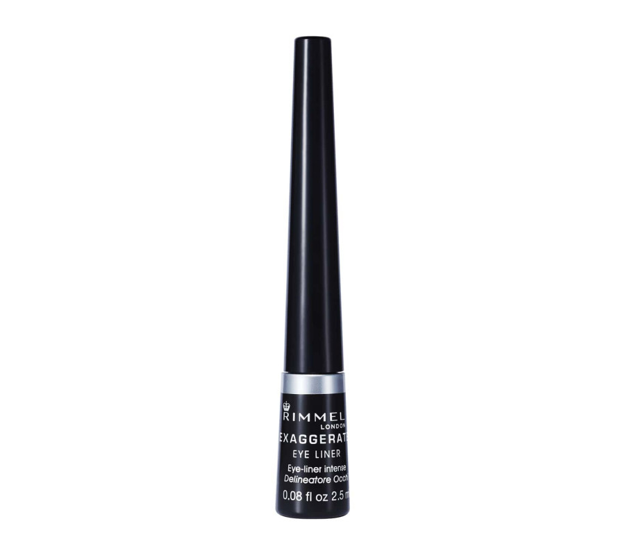 Підводка для очей Exaggerate Liquid Eyeliner Rimmel London (01-Black), 2.5 мл