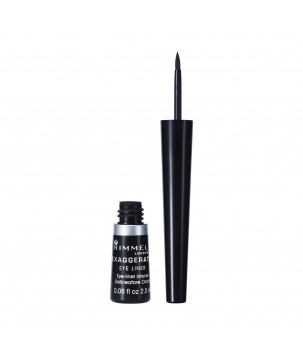 Підводка для очей Exaggerate Liquid Eyeliner Rimmel London (01-Black), 2.5 мл