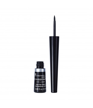 Підводка для очей Exaggerate Liquid Eyeliner Rimmel London (01-Black), 2.5 мл