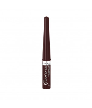 Рідка підводка для повік Glam'Eyes Professional Liquid Liner Rimmel London (Brown Velvet), 3.5 мл