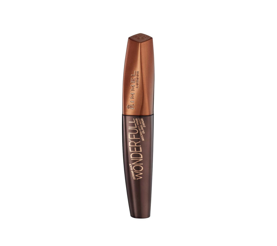 Туш для вій з аргановою олією WonderFull Argan Oil Mascara Rimmel London (03 Extreme Black), 11 мл