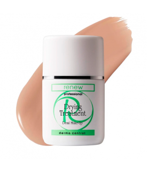 Підсушувальний засіб для жирної шкіри з тональним ефектом Drying Treatment with Make-Up Renew, 30  мл
