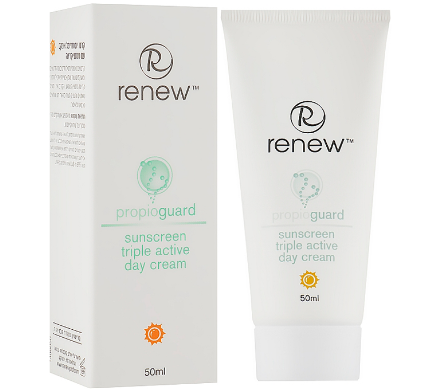 Денний зволожувальний крем потрійної дії для проблемної шкіри Triple Active Day Cream Renew, 50  мл