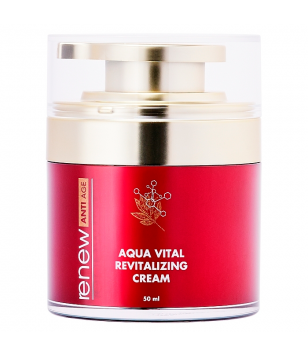 Антивіковий сонцезахисний зволожувальний крем Aqua Vital Revitalizing Cream Renew, 50  мл