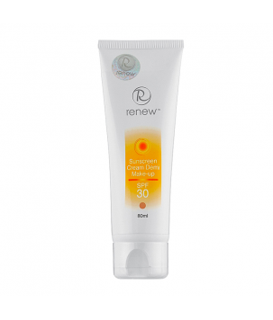 Сонцезахисний тональний крем-антиоксидант SPF-30 Sunscreen Cream SPF-30 Demi Make up Renew, 80  мл