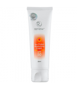 Увлажняющий солнцезащитный крем SPF-50 Sun Protect Moisturizing Cream SPF-50 Renew, 80  мл