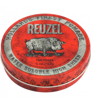 Помада для волос Water Soluble Red High Sheen Pomade Reuzel, 113 г