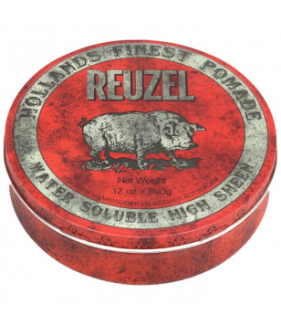 Помада для волос Water Soluble Red High Sheen Pomade Reuzel, 340 г