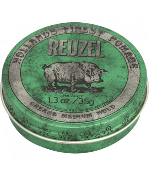 Помада для укладки волосся Green Grease Medium Hold Pomade Reuzel, 35 г
