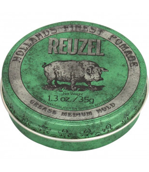 Помада для укладки волос Green Grease Medium Hold Pomade Reuzel, 35 г