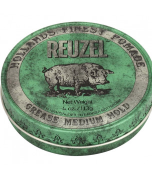Помада для укладки волосся Green Grease Medium Hold Pomade Reuzel, 113 г