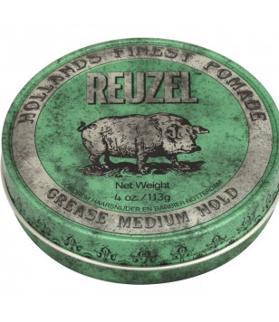 Помада для укладки волосся Green Grease Medium Hold Pomade Reuzel, 113 г
