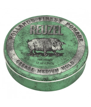 Помада для укладки волосся Green Grease Medium Hold Pomade Reuzel, 340 г