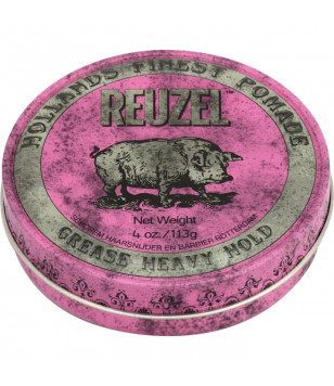 Помада для укладки волос Pink Grease Heavy Hold Reuzel, 113 г
