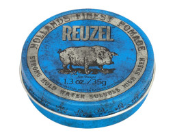 Помада для волос Blue Strong Hold Water Soluble High Sheen Pomade Reuzel, 35 г