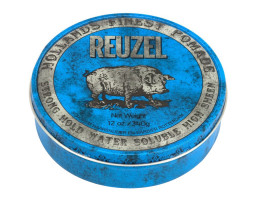 Помада для волосся Blue Strong Hold Water Soluble High Sheen Pomade Reuzel, 340 г