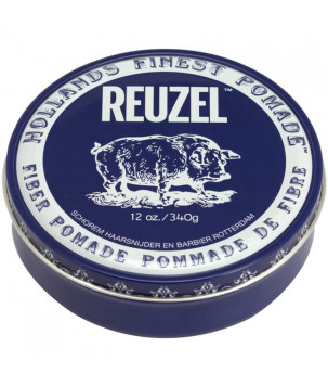 Помада для укладки волосся Fiber Pomade Navy Reuzel, 340 г