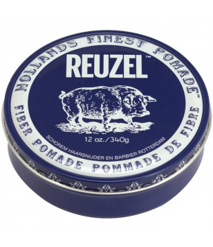 Помада для укладки волос Fiber Pomade Navy Reuzel, 340 г