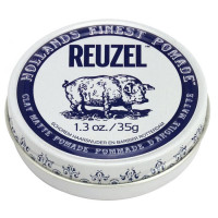 Помада для волосся, сильна фіксація Clay Matte Pomade Strong Hold Reuzel, 35 г