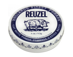 Помада для волосся, сильна фіксація Clay Matte Pomade Strong Hold Reuzel, 113 г