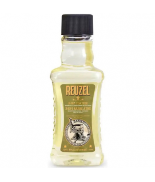Reuzel Шампунь 3 в 1 Tea Tree Shampoo Conditioner And Body Wash, 100 мл