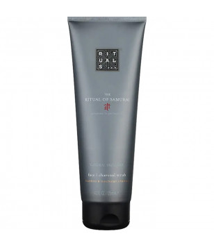 Скраб для обличчя з деревним вугіллям The Ritual Of Samurai Charcoal Face Scrub Rituals, 125 мл