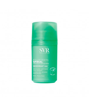 SVR Кульковий дезодорант-антиперспірант Spirial Roll-On Vegetal Deodorant 24H, 50 мл